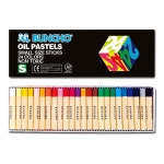 Buncho 24 Colour Oil Pastels